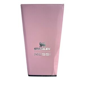 Stanley x Lionel Messi Quencher H2.0 FlowState Tumbler 40oz Pink Limited Edition